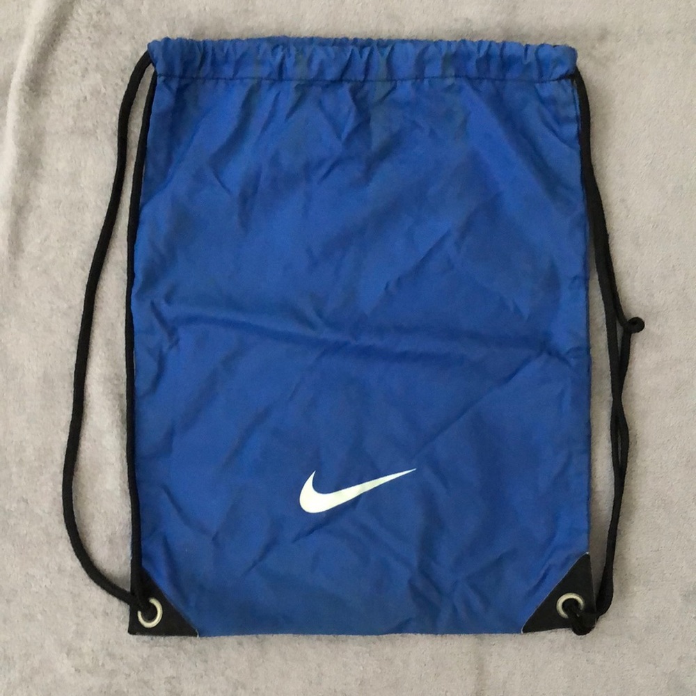 Nike Royal Blue Drawstring Backpack